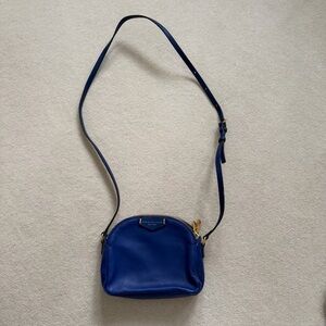 Marc Jacobs Royal Blue Leather Crossbody Bag